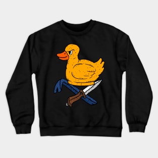 rubber duck rebel. Crewneck Sweatshirt